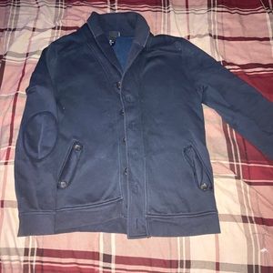 H&M Blue Cardigan Sweater